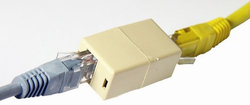 Адатер для сетевого кабеля для соединения патч-кордов RJ-45 - RJ-45 UTP (F/F)
