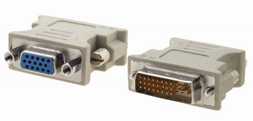 Адаптер VGA DVI male - VGA female