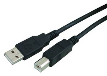 Дата-кабель USB USB A male - USB B male 1.5m для принтера