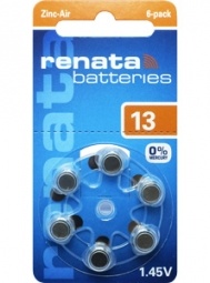 Батарейка 13 Renata 1.45V (ZA 13/ZA13/PR48)