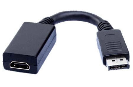 Адаптер HDMI DisplayPort male to HDMI female