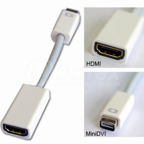 DVI cable miniDVI - HDMI адаптер (Mini DVI to HDMI)