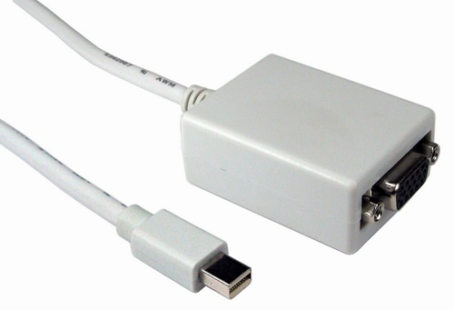 DisplayPort cable MiniDisplayPort Male to VGA Female