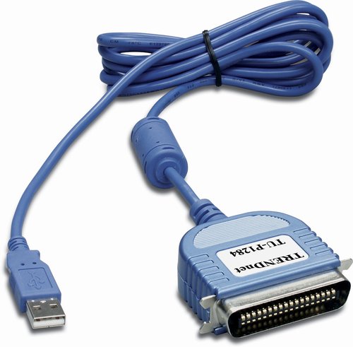 Дата-кабель USB USB-LPT AM-LPT TRENDnet TU-P1284