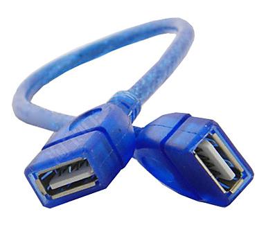 Дата-кабель USB USB female - USB female 1m