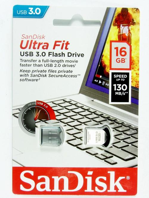 USB Flash drive 16GB Sandisk Ultra Fit USB 3.0