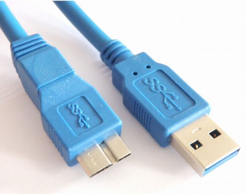 Дата-кабель USB-A - USB-micro B USB 3.0 0.7m для винчестестера WD