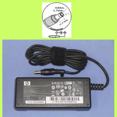 Адаптер | Зарядное устройство сетевое | Блок питания для ноутбуков HP 18.5V 3.5A 4.8 x 1.7 mm