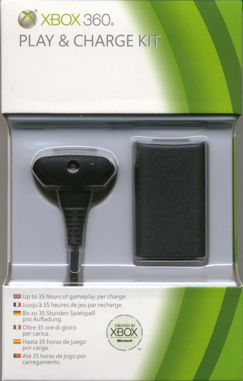 Зарядный комплект для джойстика 2-in-1 XBOX 360 Play & Charge Kit