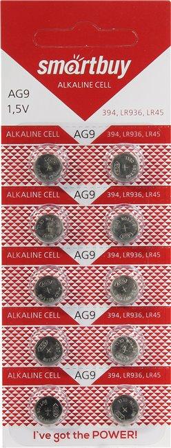 Батарейка AG9 / LR45 1.5V Smartbuy G9/L936/A394/394/LR936