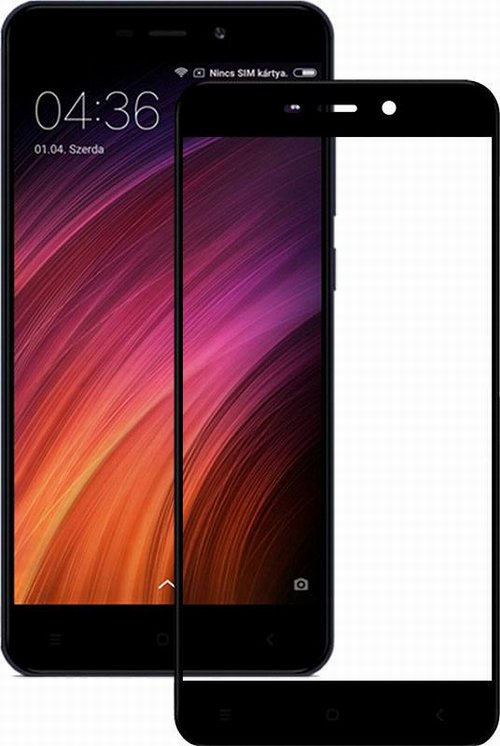 Защитное стекло Xiaomi Redmi 4A black