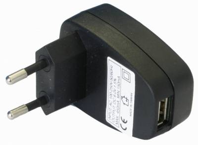 Зарядное устройство сетевое  5V / 0.3-0.5A 220V/USB female