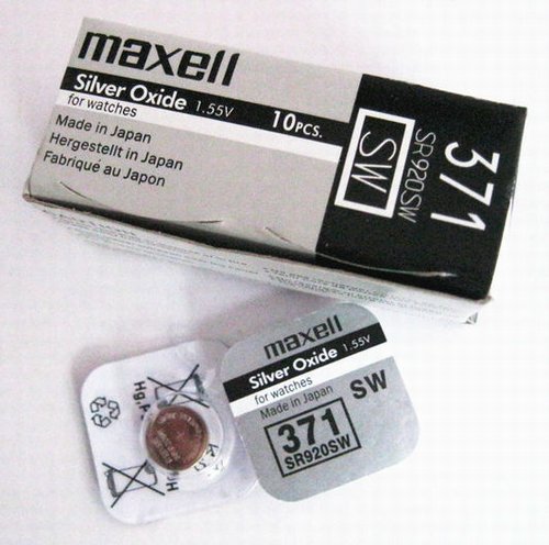 Батарейка LR69/371 1.55V Maxell (G6/L921/171/SR920SW)