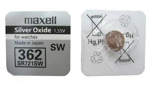 Батарейка LR58/362 1.55V Maxell G11/L721/162/SR721SW