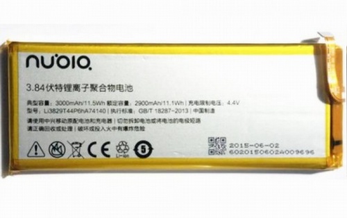 Аккумулятор ZTE Nubia Z9 Mini/Z9 / Z9 Max Li3829T44P6hA74140