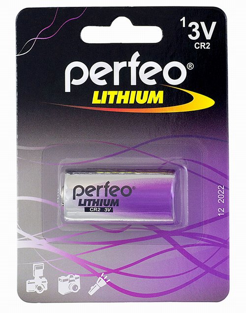 Батарейка CR2 Perfeo 3V Lithium