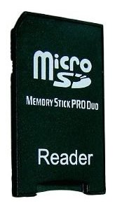 Переходник для карт памяти для Memory Stick MS Pro Duo с microSD