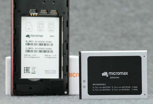 Аккумулятор Micromax Q462 2000mAh