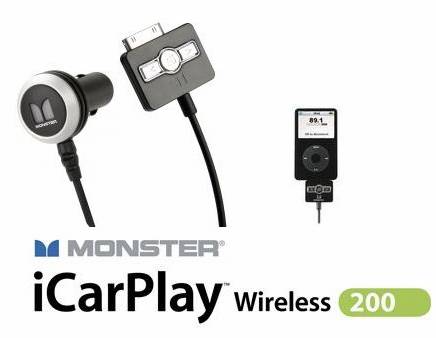 iPod аксессуары Monster iCarPlay Wireless 200 transmitter