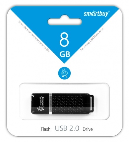 USB Flash drive 8Gb Smartbuy Quartz USB 2.0