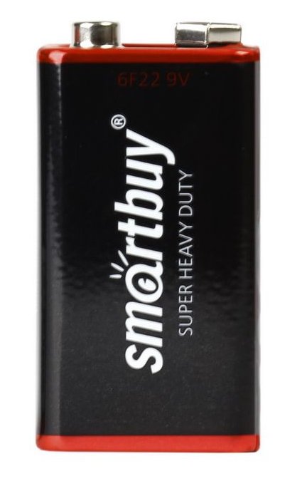 Батарейка 6F22 Smartbuy 9V Солевая ( крона )