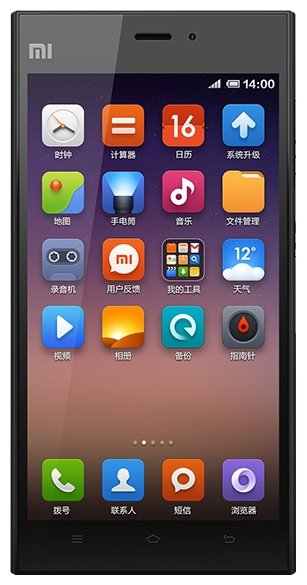 Защитное стекло Xiaomi MI3