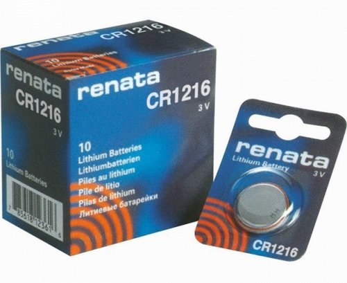 Батарейка CR1216 Renata 3V Lithium