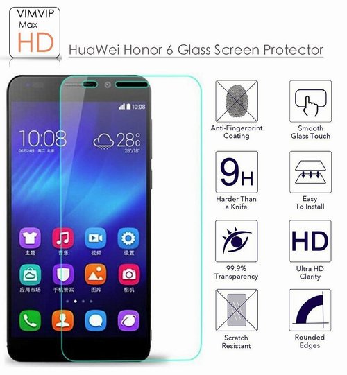 Защитное стекло Huawei Honor 6