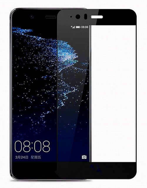 Защитное стекло Huawei P10 Lite black