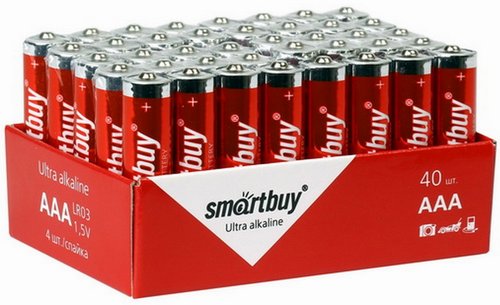 Батарейка AAA LR03 Smarbuy 1.5V Alkaline